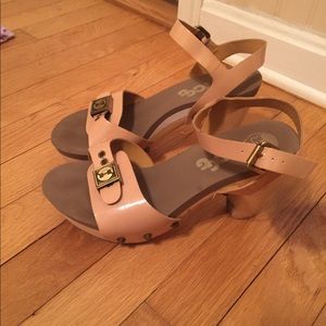 Flogg Patent Leather Sandals